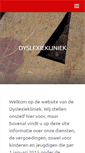 Mobile Screenshot of dyslexiekliniek.nl